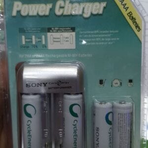 Caragador De Pilas Recargables+ Pilas AAA